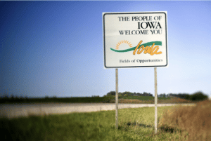 iowa sign